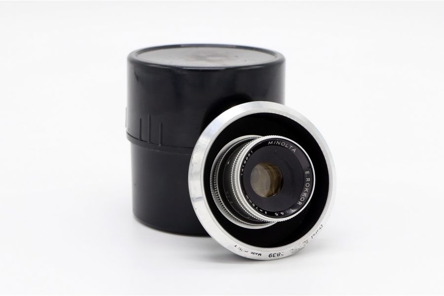 Minolta E. Rokkor 4.5/75 (Japan, 1979)