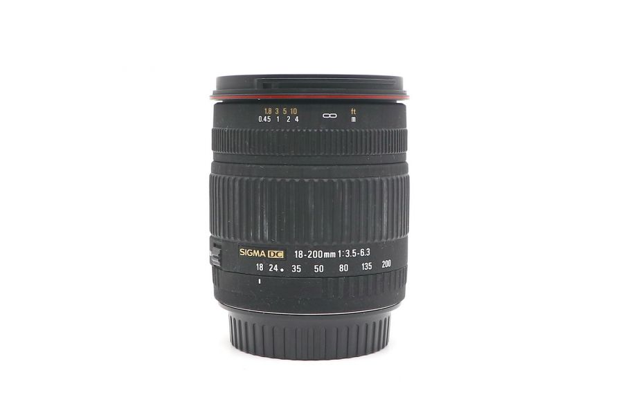 Sigma AF 18-200mm f/3.5-6.3 DC for Canon в упаковке