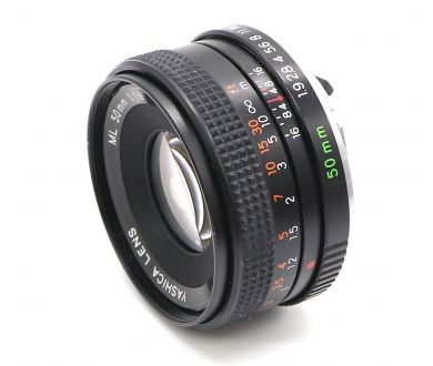 Объектив Yashica ML 50mm f/1.9 (Japan, 1985)