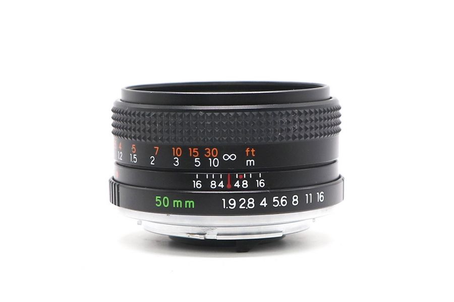 Объектив Yashica ML 50mm f/1.9 (Japan, 1985)