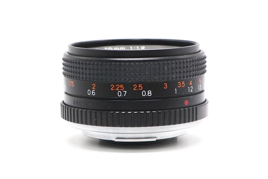 Объектив Yashica ML 50mm f/1.9 (Japan, 1985)