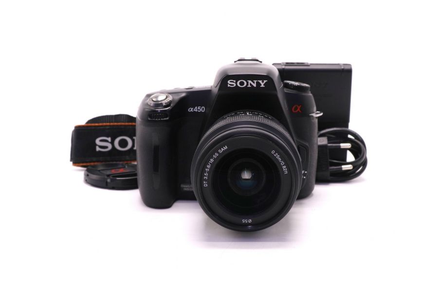 Sony A450 kit (пробег 13355 кадров)