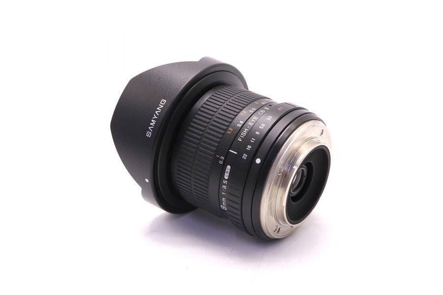 Samyang 8mm f/3.5 AS IF UMC Fish-eye CS II for 4/3