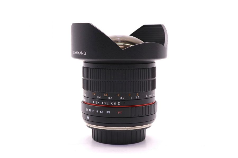 Samyang 8mm f/3.5 AS IF UMC Fish-eye CS II for 4/3