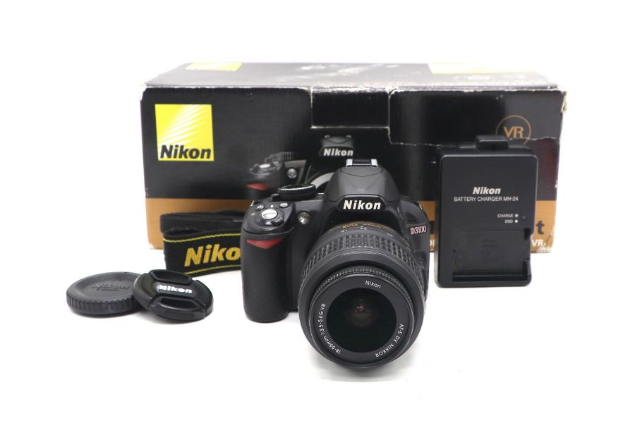 Nikon D3100 kit в упаковке (пробег 7310)