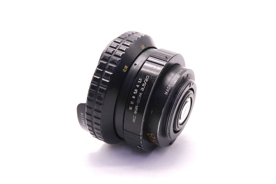 Объектив Мир-20М МС 3.5/20 М42 неисправный