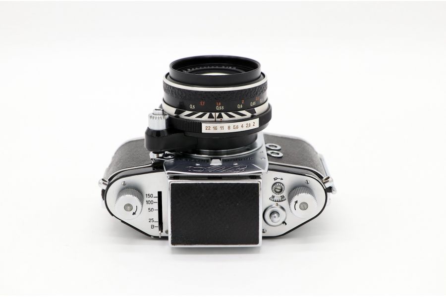 Exa Jhagee Dresden + Pancolar 2/50