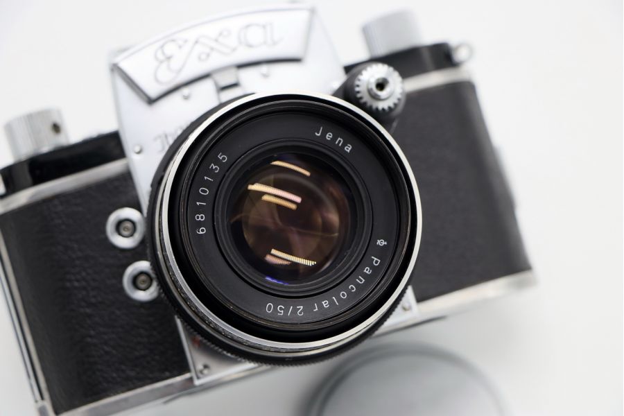 Exa Jhagee Dresden + Pancolar 2/50