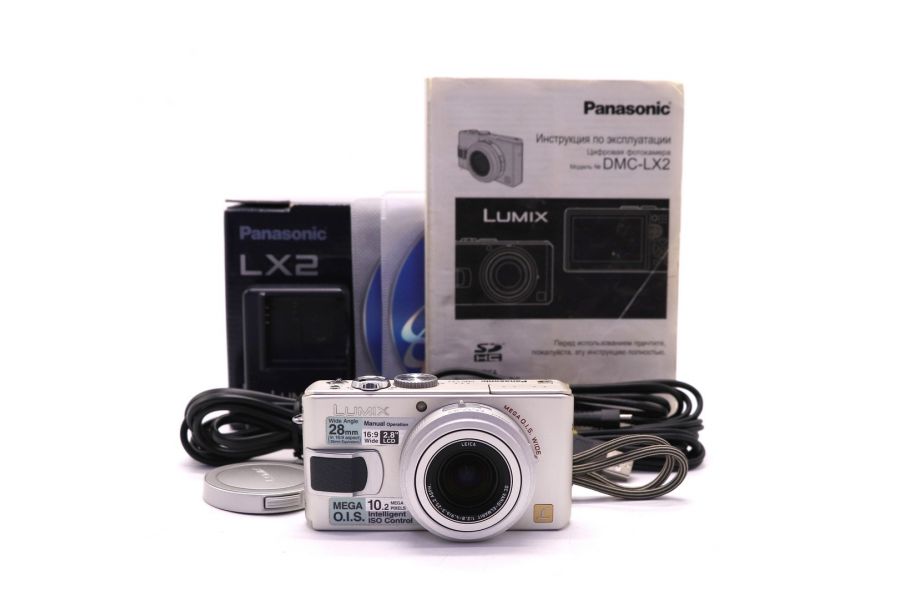Panasonic Lumix DMC-LX2 в упаковке (Japan, 2007)