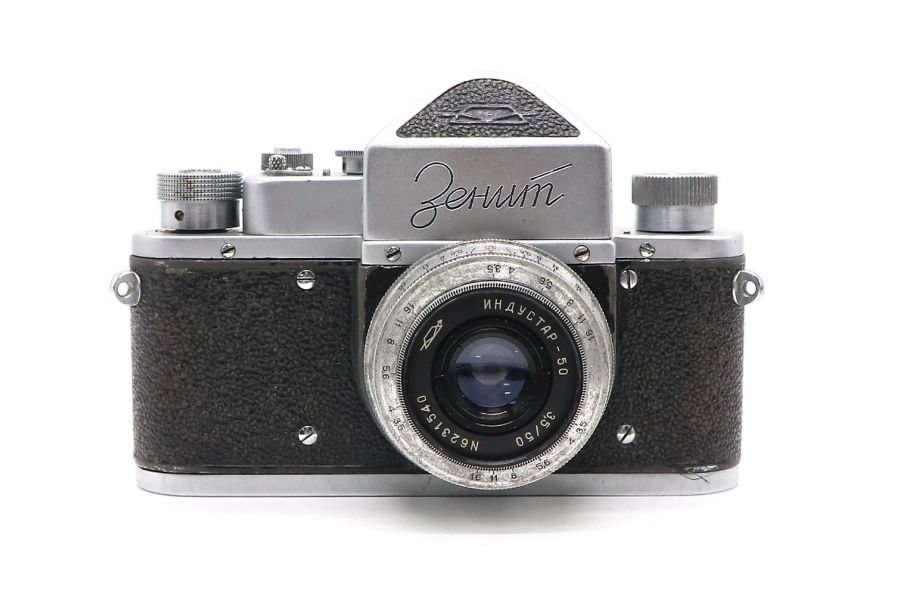Зенит 1 + Индустар-50 (СССР, 1954)