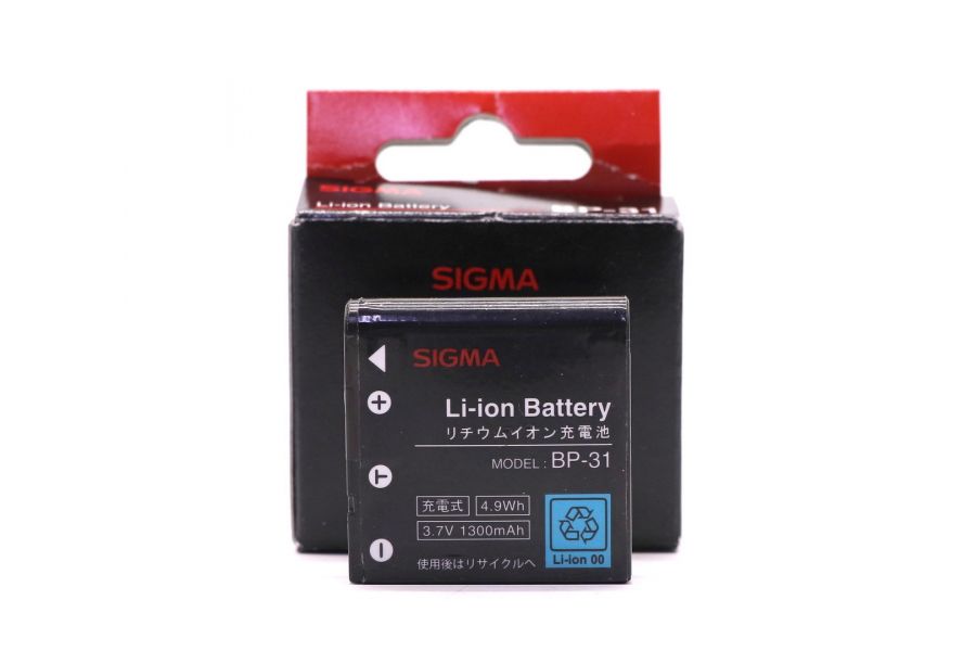 Аккумулятор Sigma BP-31 box в упаковке