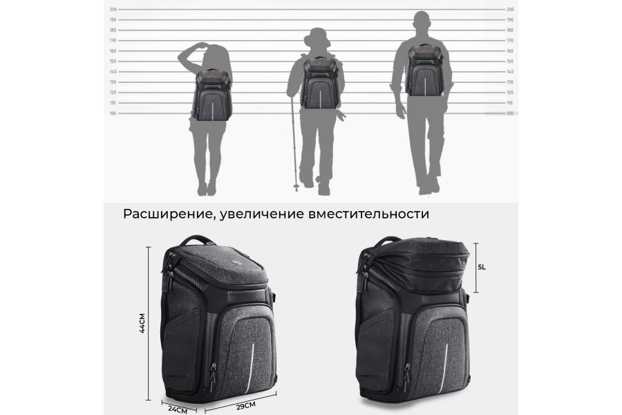 Фоторюкзак K&F Concept  Alpha Backpack 25L KF13.131