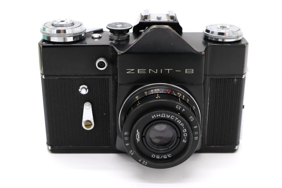 Редкий Зенит-В kit черный в упаковке (СССР, 1972)