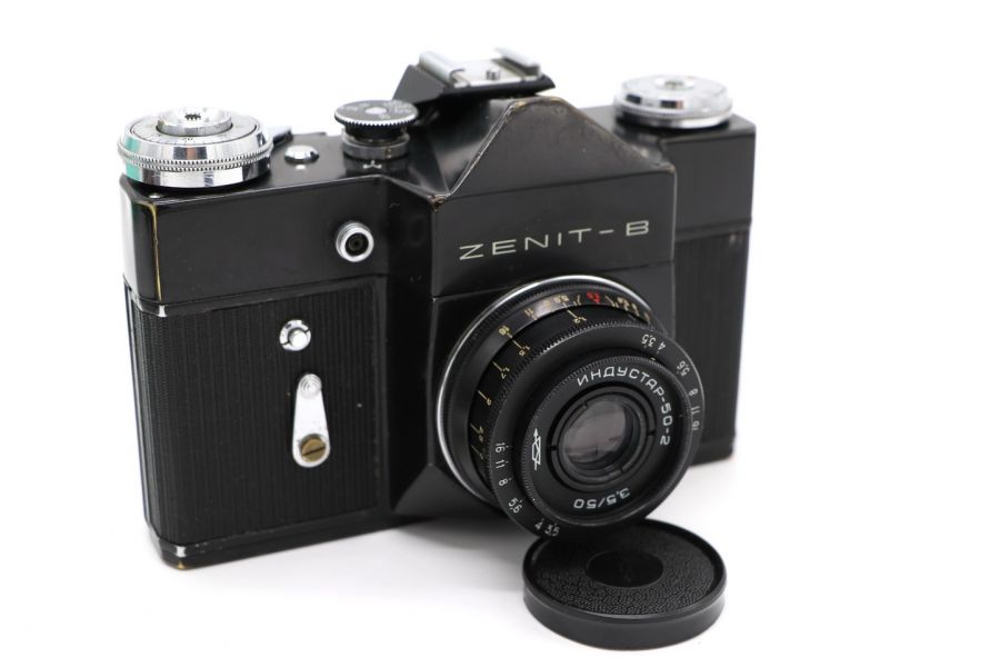 Редкий Зенит-В kit черный в упаковке (СССР, 1972)
