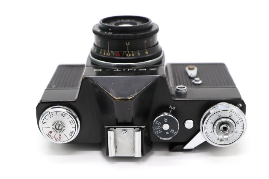 Редкий Зенит-В kit черный в упаковке (СССР, 1972)