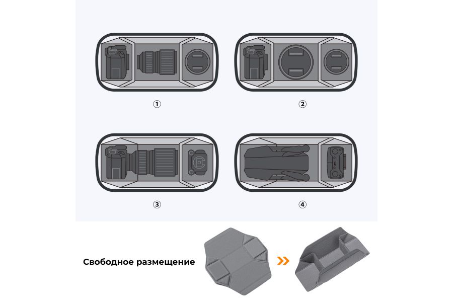 Сумка K&F Concept Alpha 10L