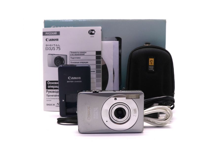 Canon IXUS 75 в упаковке