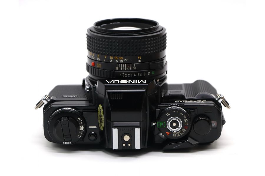 Minolta X-700 + Minolta MD 1.4/50mm