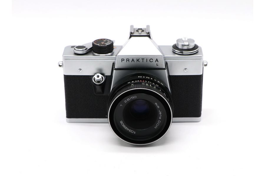 Praktica L + Tessar 2.8/50mm aus Jena DDR