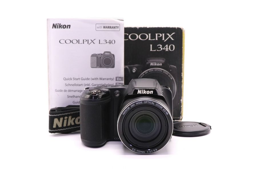 Nikon coolpix L340 в упаковке