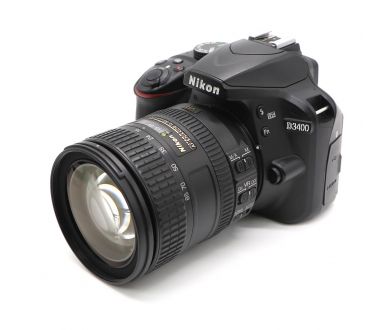Nikon D3400 kit 16-85mm f/3.5-5.6G ED VR AF-S DX Nikkor