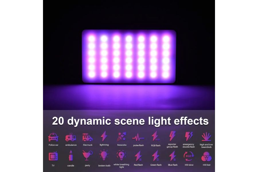 Осветитель Andoer W140 RGB