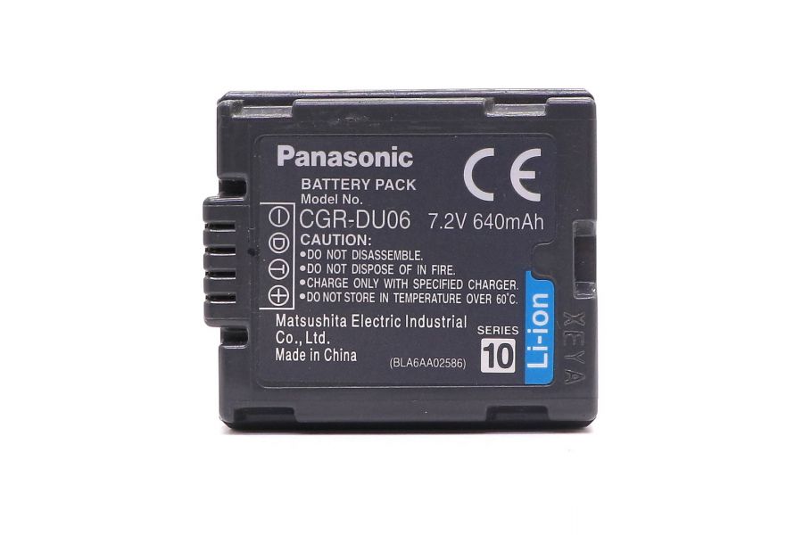 Аккумулятор Panasonic CGR-DU06