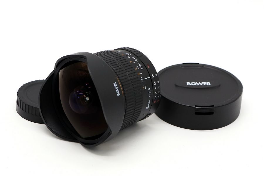 Bower 8mm f/3.5 Fish-Eye CS for Nikon F