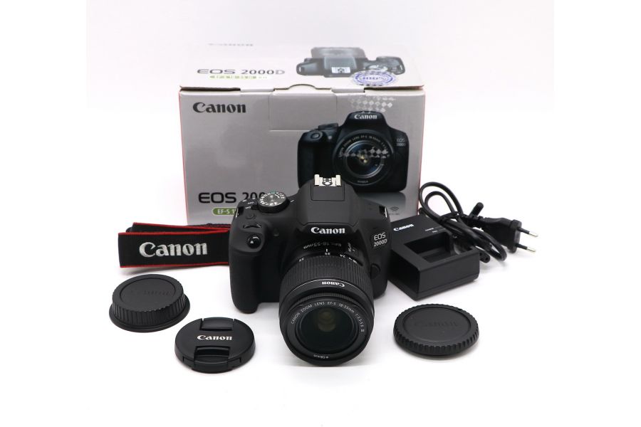 Canon EOS 2000D kit (пробег 326 кадров) Ростест