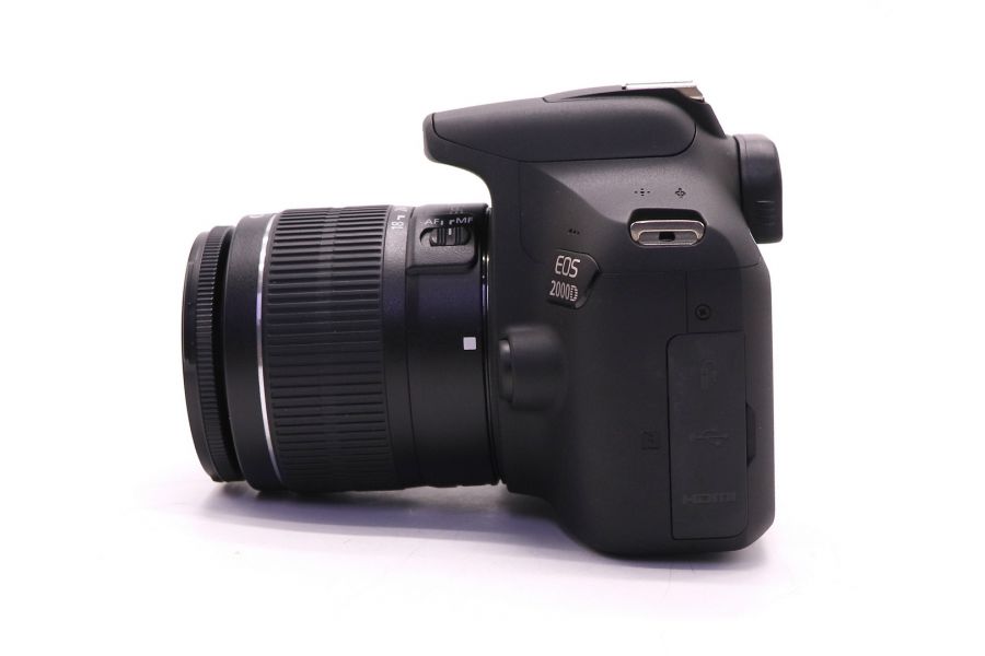 Canon EOS 2000D kit в упаковке (пробег 385 кадров)