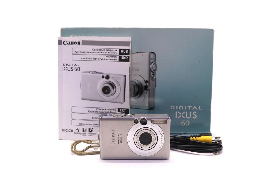 Canon IXUS 60 в упаковке (Japan, 2004)