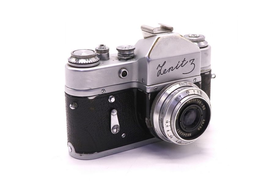 Зенит 3 + Индустар-50 (КМЗ, 1962)