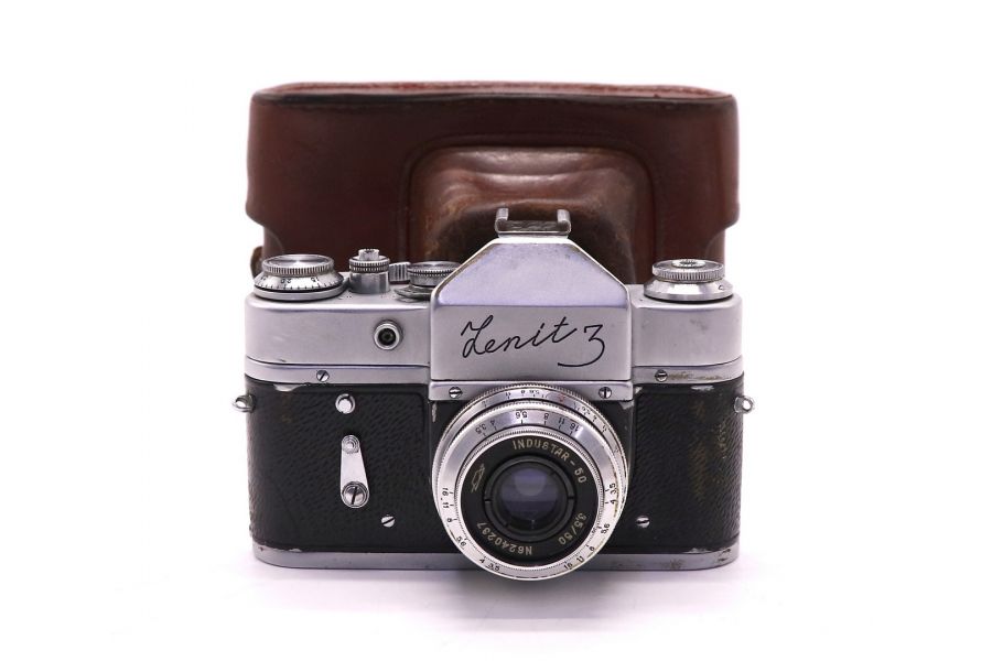 Зенит 3 + Индустар-50 (КМЗ, 1962)