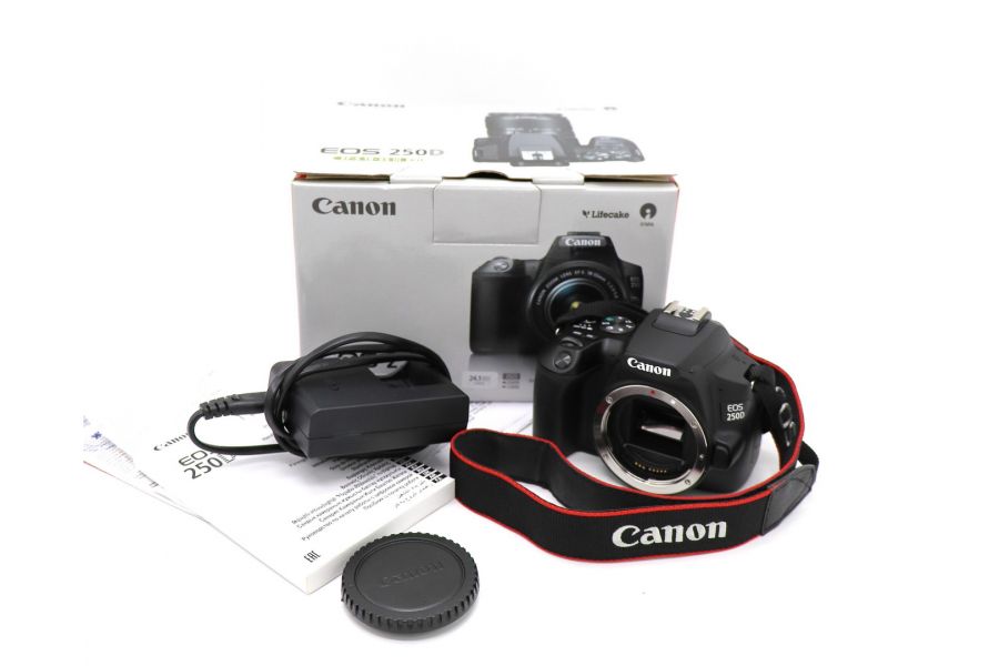 Canon EOS 250D body в упаковке, пробег 3К