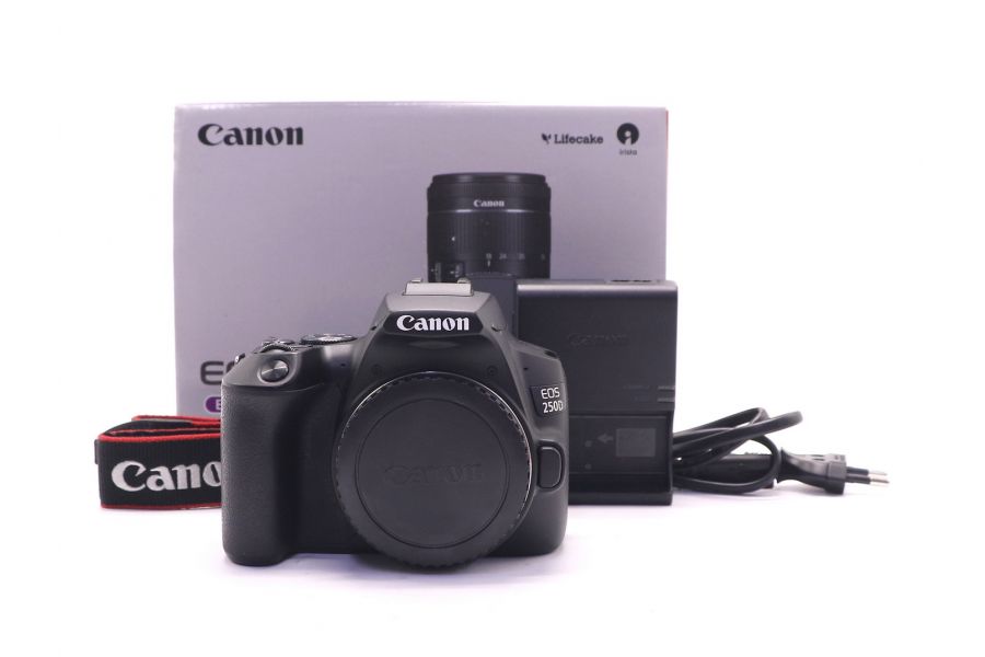 Canon EOS 250D body в упаковке (пробег 6065 кадров)