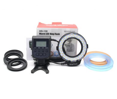 Купить Кольцевая вспышка HD-130 в упаковке Кольцевая вспышка HD-130 в упаковке