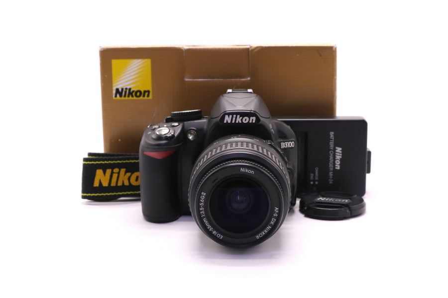 Nikon D3100 kit в упаковке (пробег 5110 кадров)
