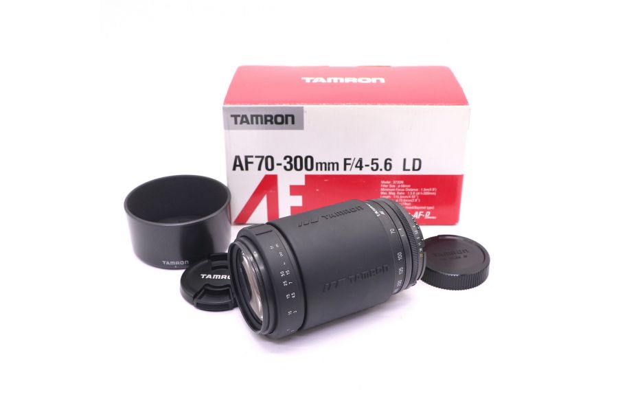 Tamron AF 70-300mm f/4-5.6 LD 372D в упаковке 