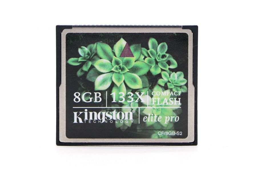 Флеш карта Compact Flash Kingston Elite Pro 8GB 133x