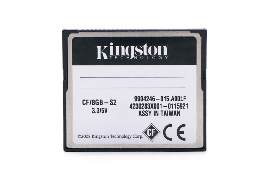 Флеш карта Compact Flash Kingston Elite Pro 8GB 133x