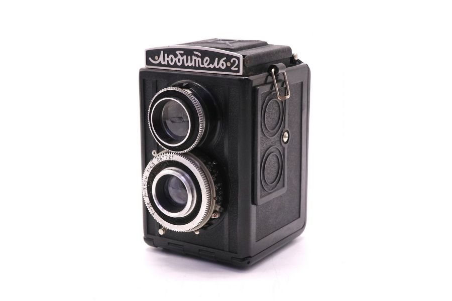 Любитель-2 советский среднеформатный фотоаппарат