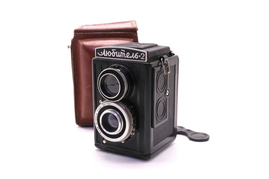 Любитель-2 советский среднеформатный фотоаппарат