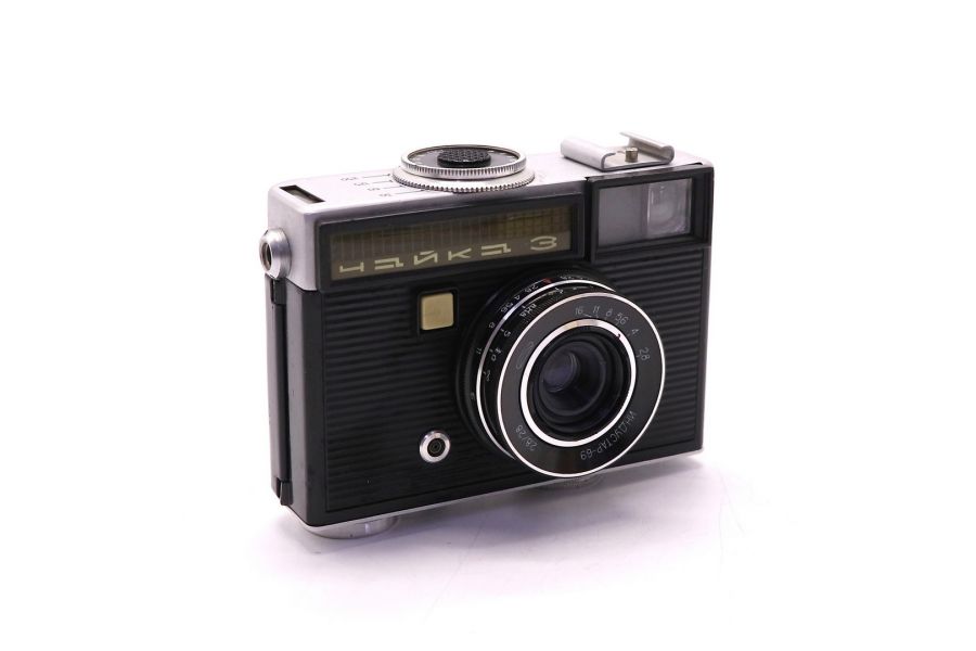 Чайка 3 + Индустар-69 полуформатный фотоаппарат