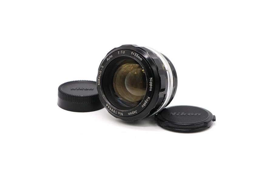 Nikon Nikkor-S 55mm f/1.2 non-Ai