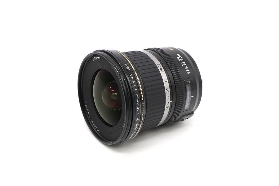 Canon EF-S 10-22mm f/3.5-4.5 USM в упаковке