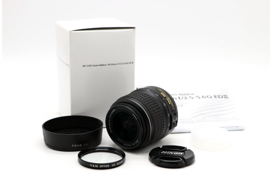 Nikon 18-55mm f/3.5-5.6G II AF-S ED DX новый в упаковке