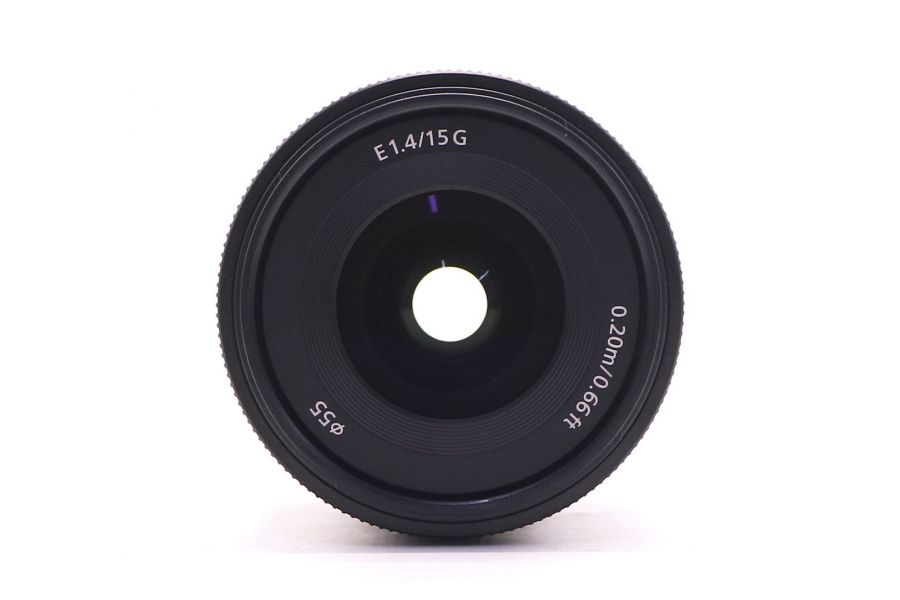 Sony E 15mm f/1.4 G