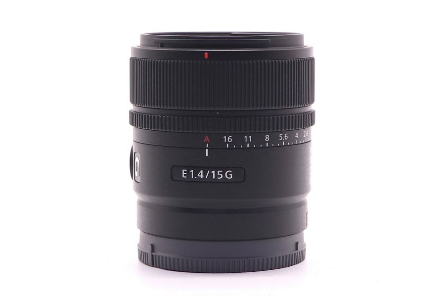 Sony E 15mm f/1.4 G