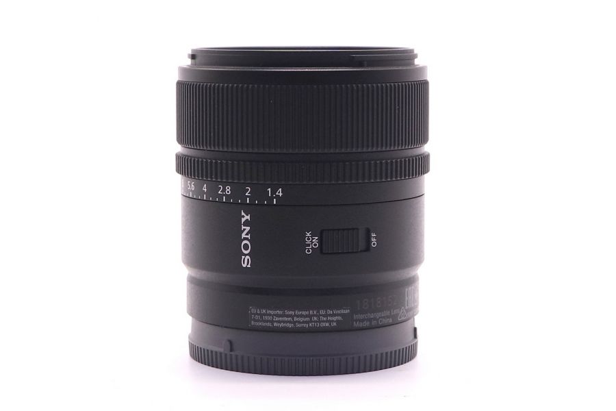 Sony E 15mm f/1.4 G