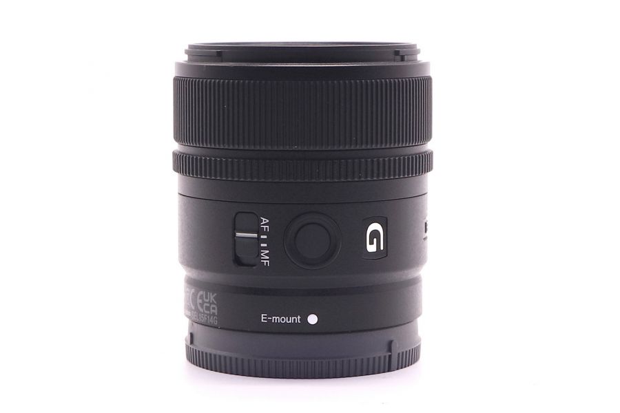Sony E 15mm f/1.4 G
